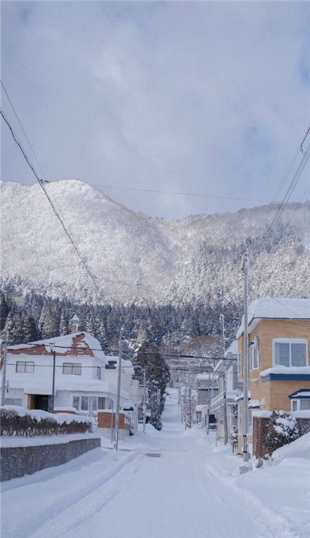 日本白色雪景北海道好看皮肤 约定一起的地美景